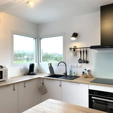 Maison Neuve A Avec Wifi, Jardin, Terrasse, Proche Et Bus Gratuit - Fr-1-368-404 *
